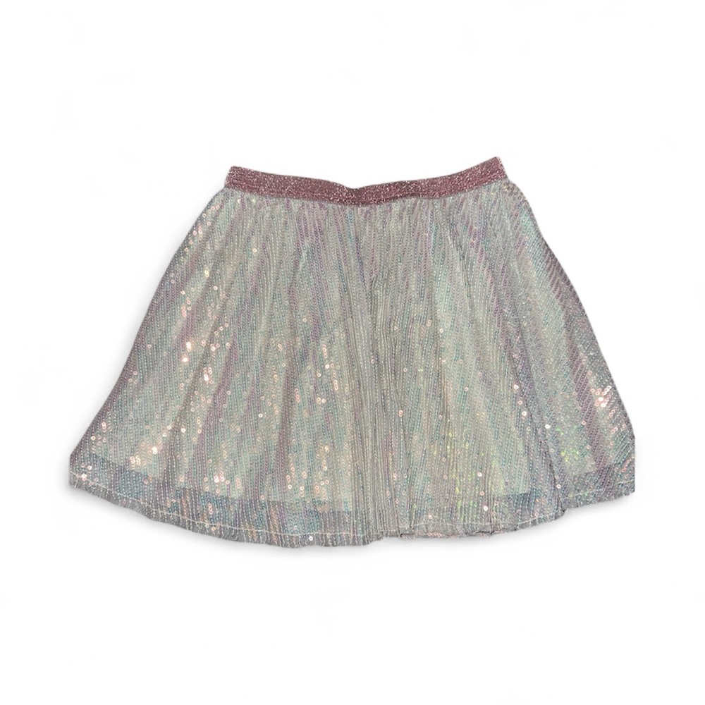 Zara girls sparkly sequin skirt